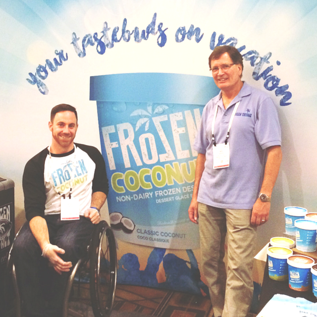 Frozen Coconut Non-Dairy Frozen Dessert at Natural Products Expo West